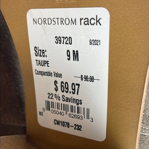 CREVO Taupe Suede Ankle Boots Size 9 - Picture 10 of 10